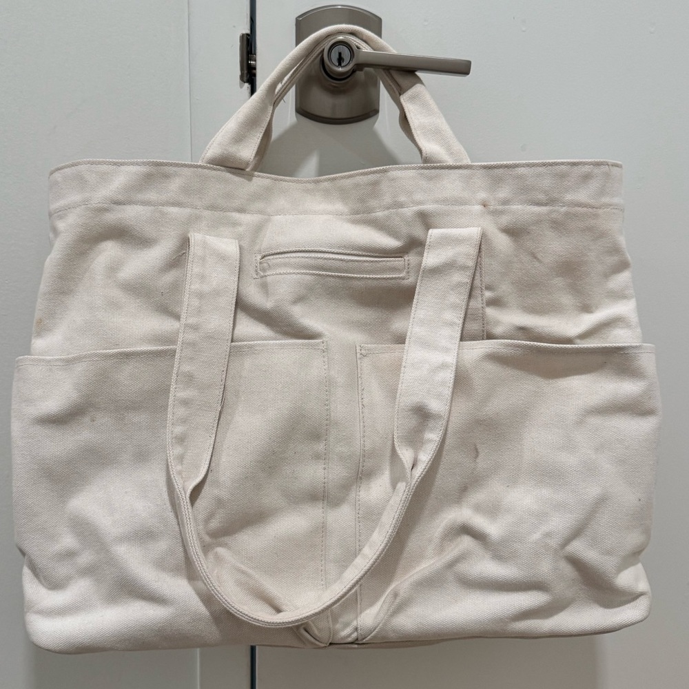 Dagne Dover Vida Large Organic Cotton Canvas Tote